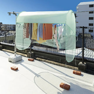 ランドリーテント