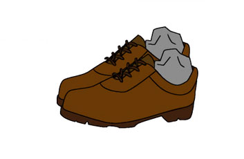 靴が濡れてしまった場合