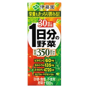 伊藤園　１日分の野菜　２００ｍｌ　紙パック