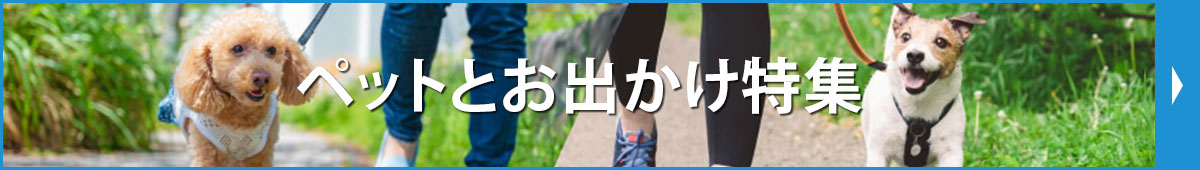 ペットとお出かけ特集