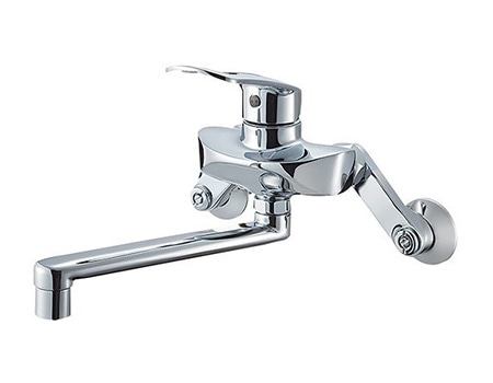 壁付けシングル混合栓