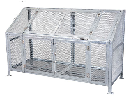 メッシュゴミステーション完成済み