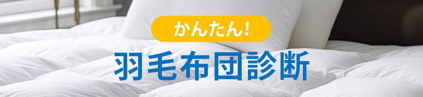 羽毛布団診断
