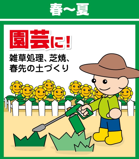 春～夏　園芸に