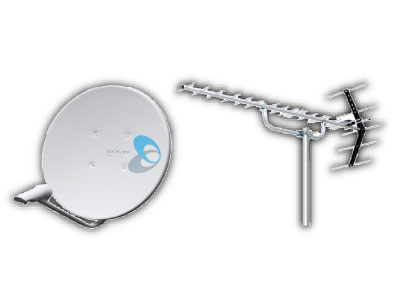 UHFアンテナ・パラボラアンテナ