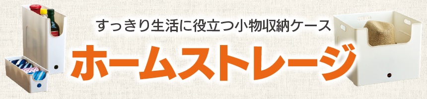 ホームストレージシリーズ　すっきり生活に役立つ小物収納ケース