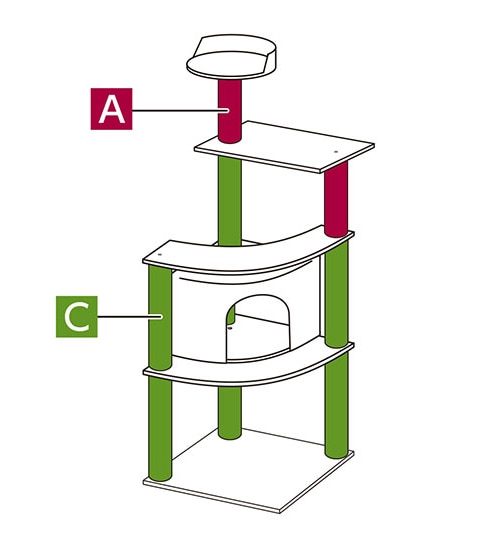 キャットコンド　150cm