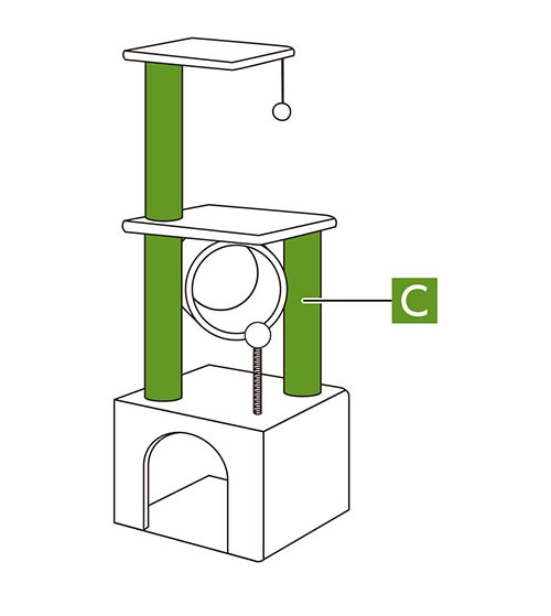 キャットコンド　110cm