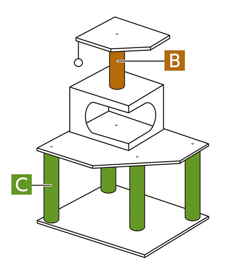 キャットコンド　103cm