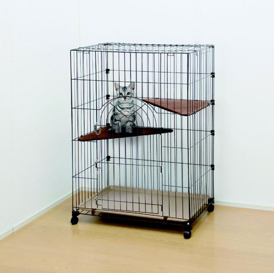 キャットケージ　2段