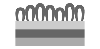 テクスチャードループパイル