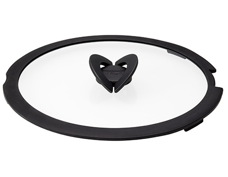 バタフライガラスぶた　28cm