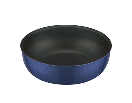 インディゴブルー　炒め鍋　24cm