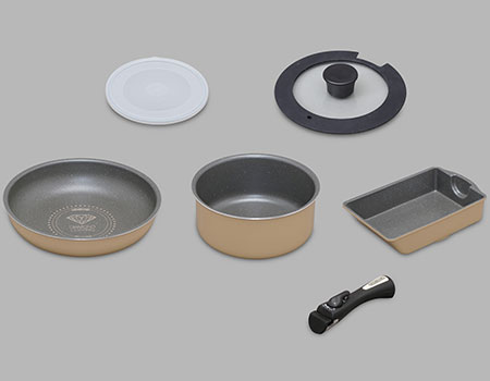 マーブル 6点セット ガス火専用