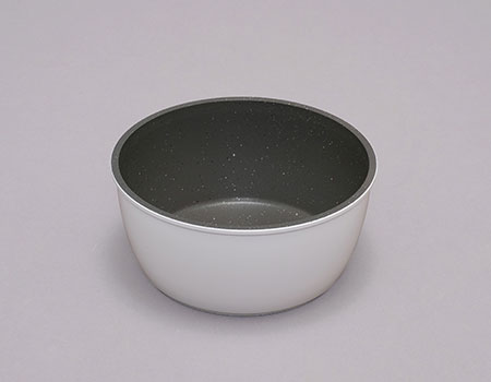 ホワイトマーブル 鍋 20cm