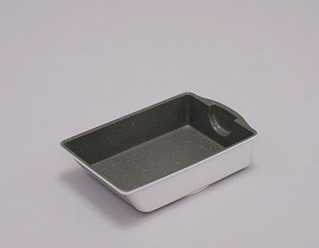 ホワイトマーブル エッグパン