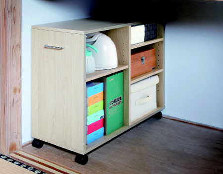 押し入れ収納カート