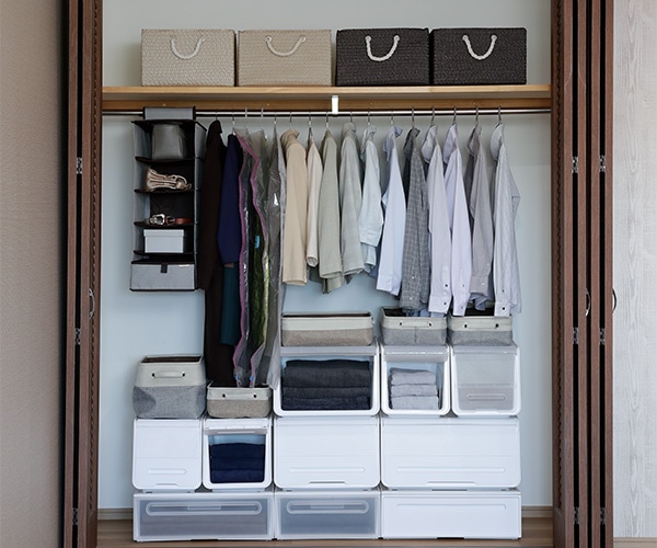 クローゼット収納のコツ