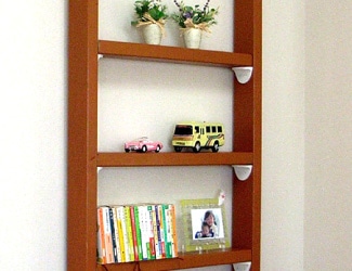 １×４材・２×４材兼用棚受け