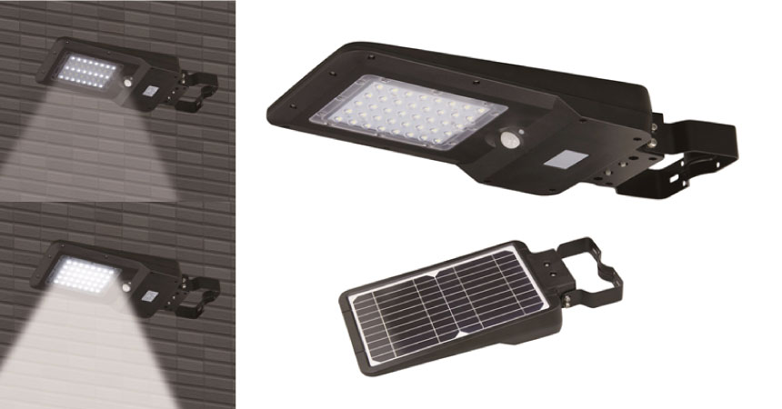 ソーラー充電式センサーライト