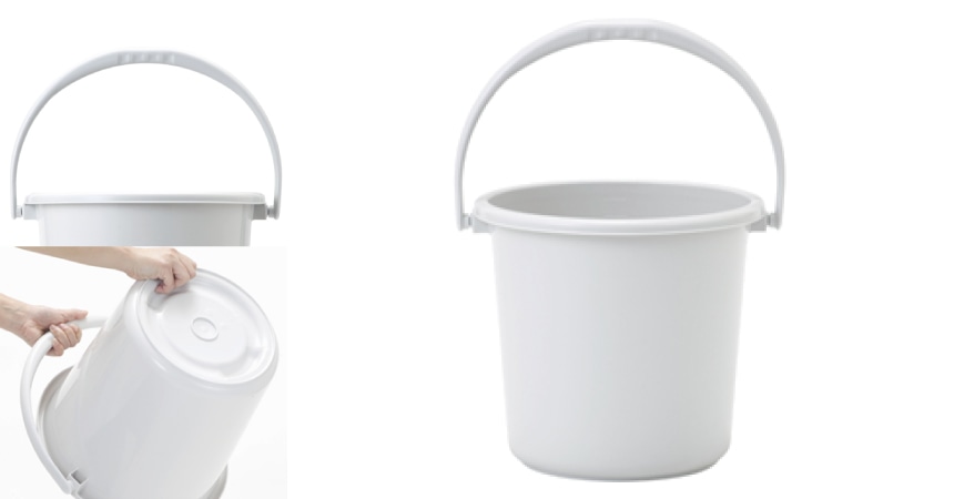 取手が握りやすいバケツ