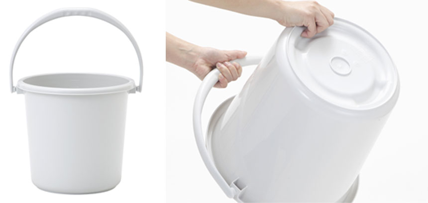 取手が握りやすいバケツ