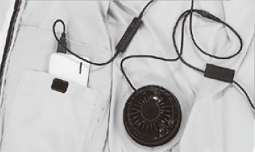 「ファンセット」と「バッテリー」は別売りです。あらかじめご了承ください。ファンセットをご購入の際は必ず対応内径をご確認ください。