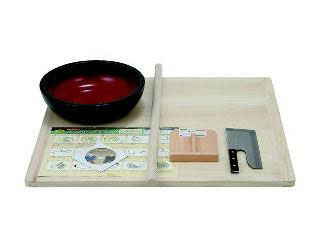 そば打ち５点セット　ＤＶＤ付き 4～5人分