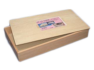 白木　餅・そば保存箱