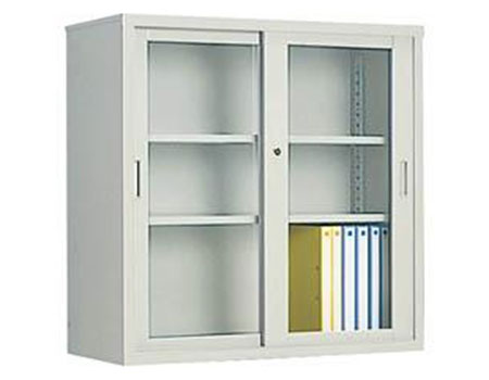 コクヨ　保管庫　引き違いガラス戸タイプ　Ｓ－３３５ＧＦ１Ｎ