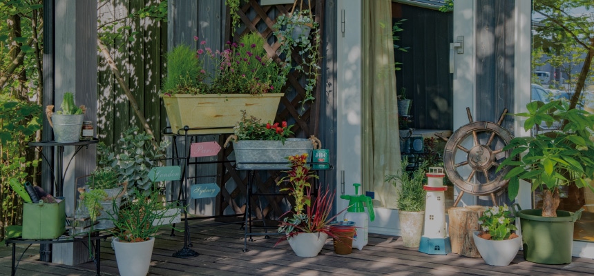 ガーデンオブジェ特集