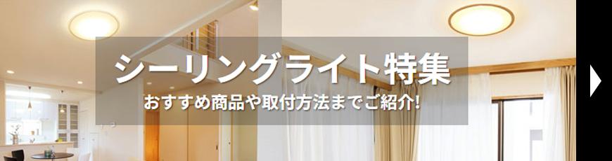 シーリングライト特集