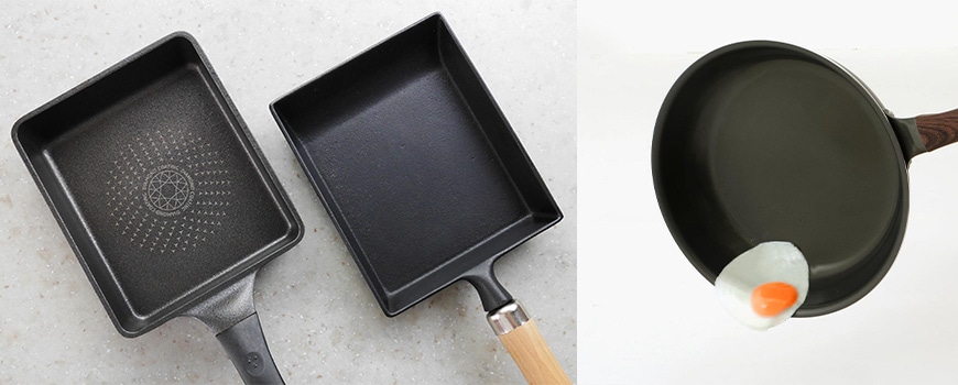 素材別フライパンの特性と選び方