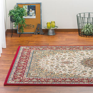 ウィルトン織りメダリオン