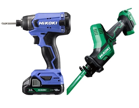 18Vコードレスインパクトドライバ+セーバソー