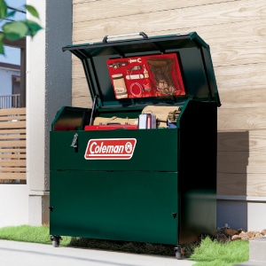 ヨドストレージボックス Colemanモデル（GREEN）