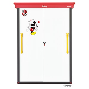 ヨド物置　ミッキーマウスモデル