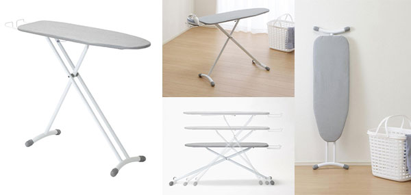 アテーナライフ　高さが変えられる スタンド式アイロン台 10段階高さ変更