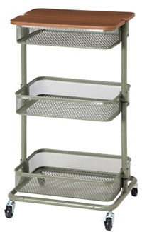 メッシュバスケットワゴン