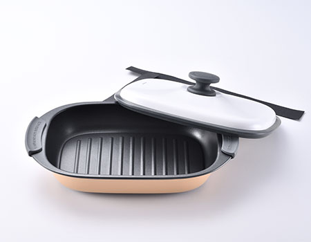 電子レンジでらくらくグリル　角形