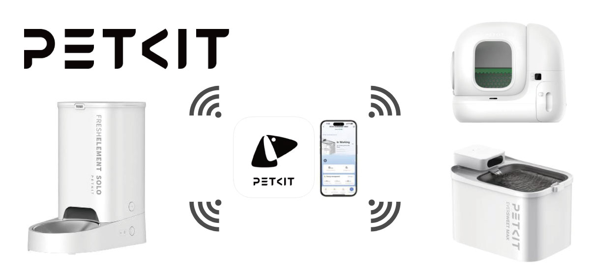 PETKITのスマホアプリ連動機能は1つのアプリで管理も確認も楽々!