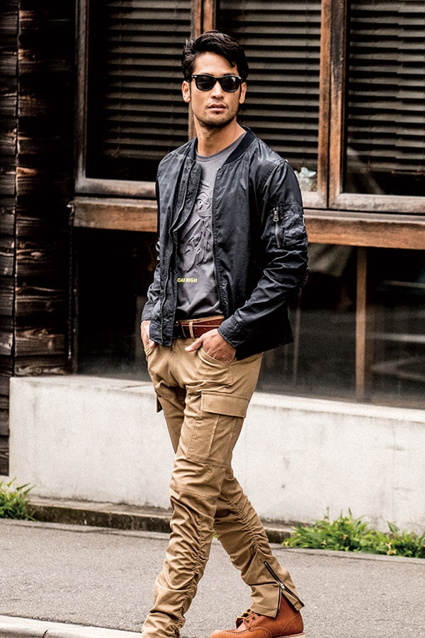 G-7015 ジッパーカーゴパンツ