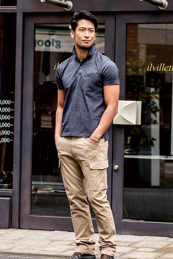 G-8015 ワイルドストレッチカーゴパンツ