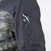 左袖マルチポケット