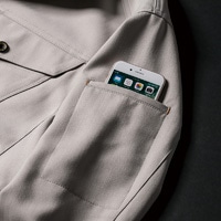 左袖マルチポケット