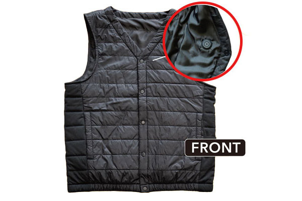 ヒーター付きインナーベスト