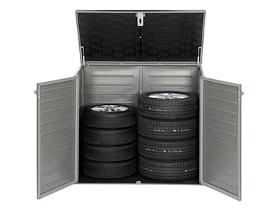 フルオープンガーデンコンテナ樹脂製1130L