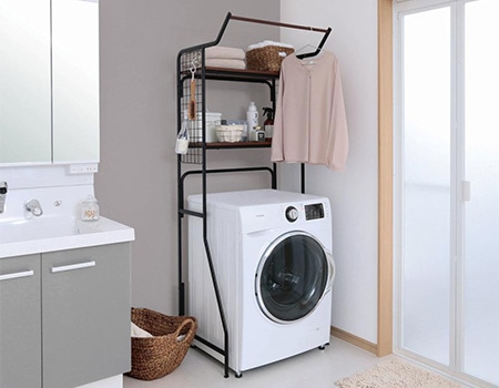 洗濯機用ラック