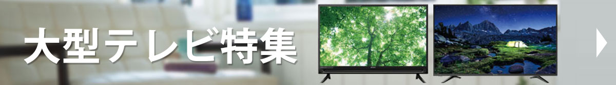 大型テレビ特集