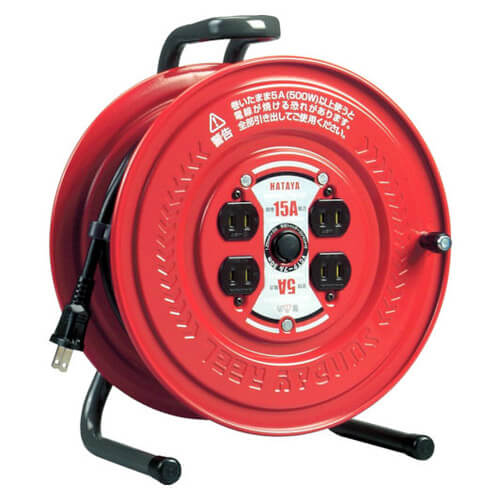 電工ドラム　100V 15A 20m